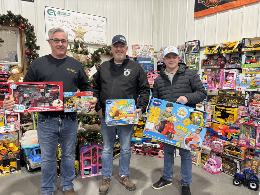 LiUNA Local 900 toy drive